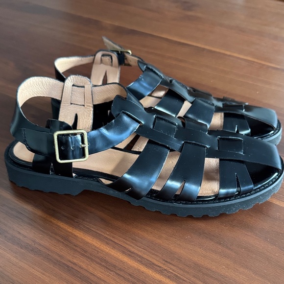 Madewell Cari Fisherman Lugsole Sandal Sz 10 - Picture 6 of 10